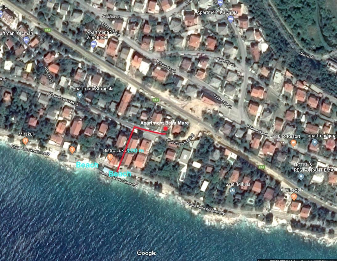 Apartment Bella Mare Novi Vinodolski Exterior photo